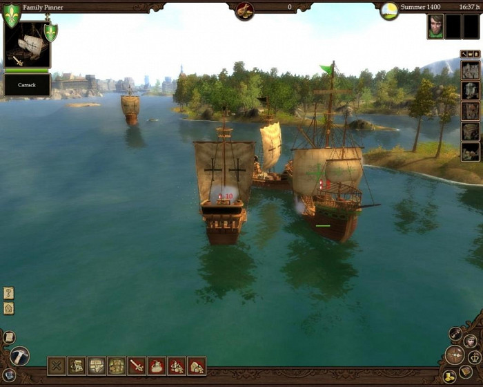 Скриншот из игры Guild 2: Pirates of the European Seas