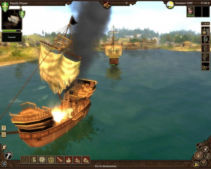 Скриншот из игры Guild 2: Pirates of the European Seas