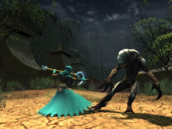 Скриншот из игры Guild Wars Nightfall