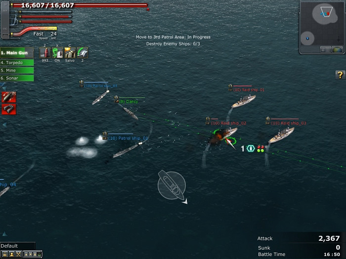 Скриншот из игры Navy Field 2
