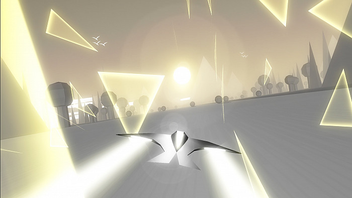 Скриншот из игры Race The Sun