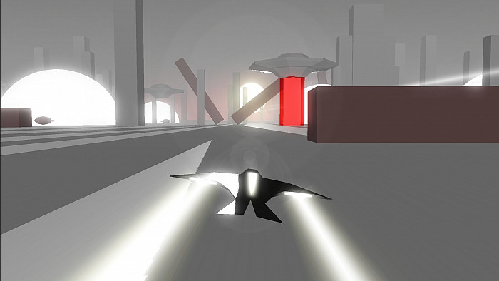 Скриншот из игры Race The Sun