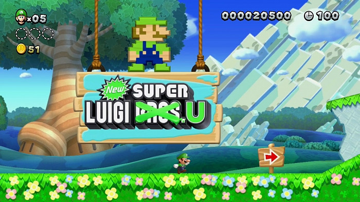 Скриншот из игры New Super Luigi U