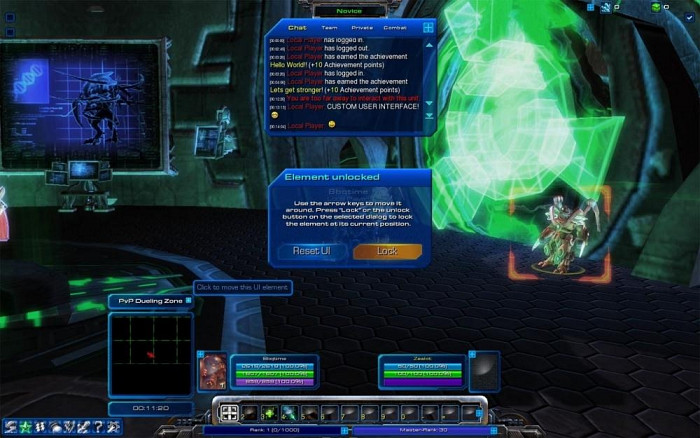 Скриншот из игры StarCraft Universe