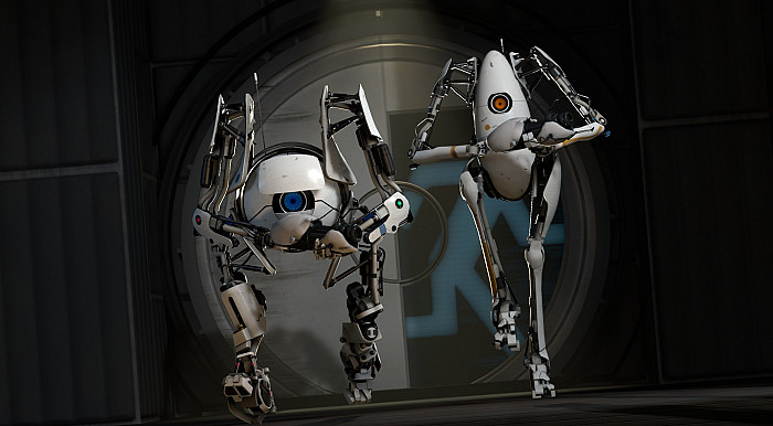 Скриншот из игры Portal 2