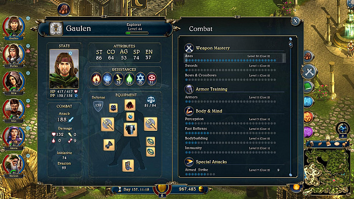 Скриншот из игры Lords of Xulima