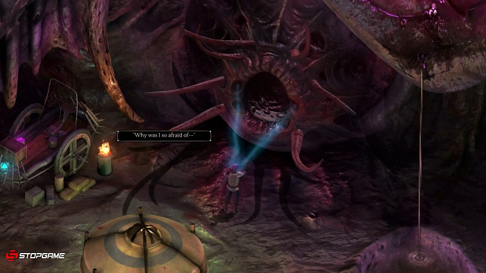 Скриншот из игры Torment: Tides of Numenera