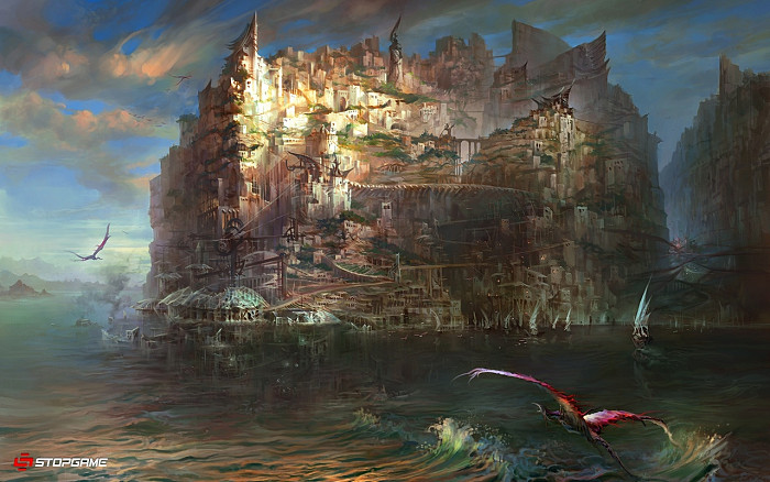 Скриншот из игры Torment: Tides of Numenera