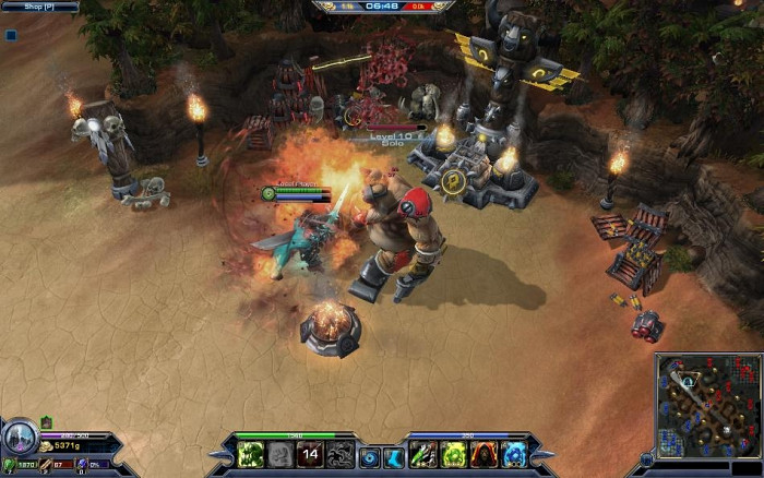 Скриншот из игры Blizzard All-Stars