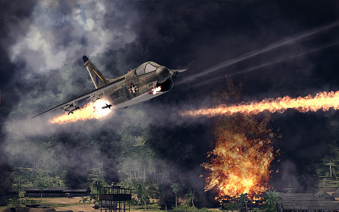 Скриншот из игры Air Conflicts: Vietnam