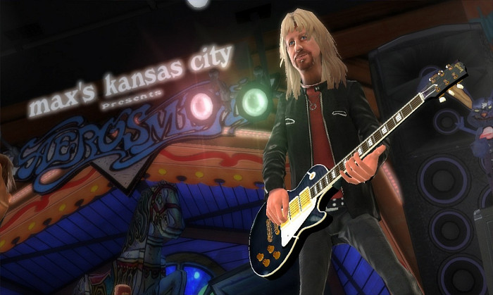 Скриншот из игры Guitar Hero: Aerosmith