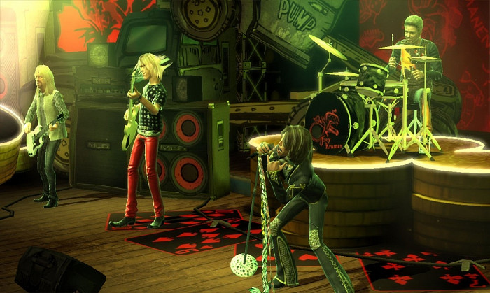 Скриншот из игры Guitar Hero: Aerosmith