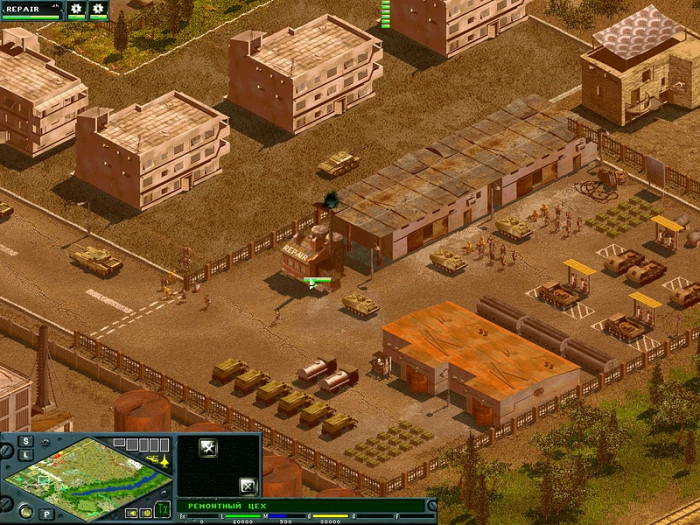 Скриншот из игры Gulf War