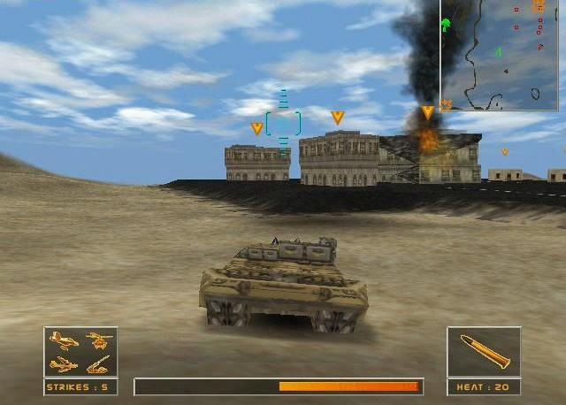 Скриншот из игры Gulf War: Operation Desert Hammer