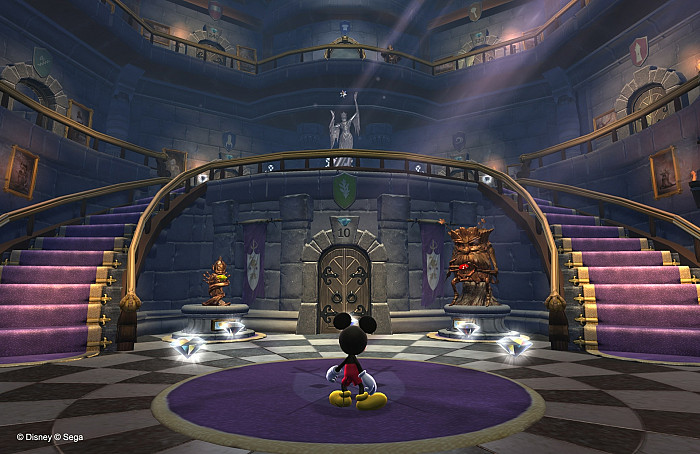 Скриншот из игры Castle of Illusion