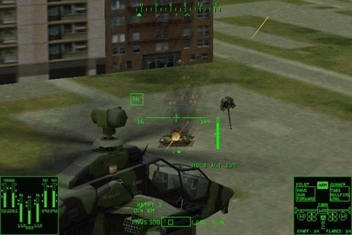 Скриншот из игры Gunship!