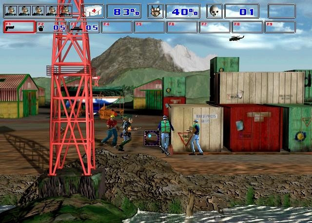 Скриншот из игры Guts 'n' Garters in DNA Danger