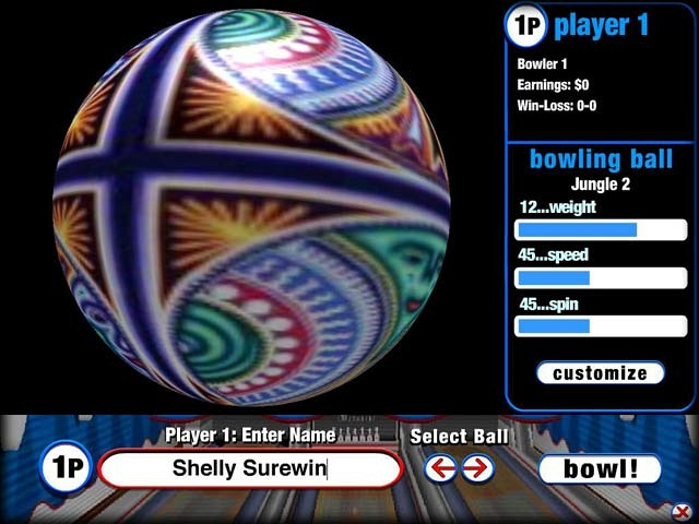 Скриншот из игры Gutterball 2