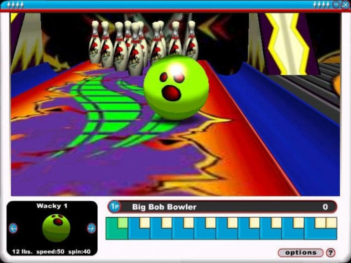 Скриншот из игры Gutterball