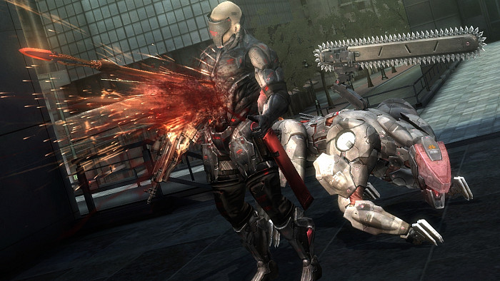 Скриншот из игры Metal Gear Rising: Revengeance - Blade Wolf