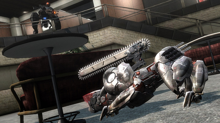 Скриншот из игры Metal Gear Rising: Revengeance - Blade Wolf