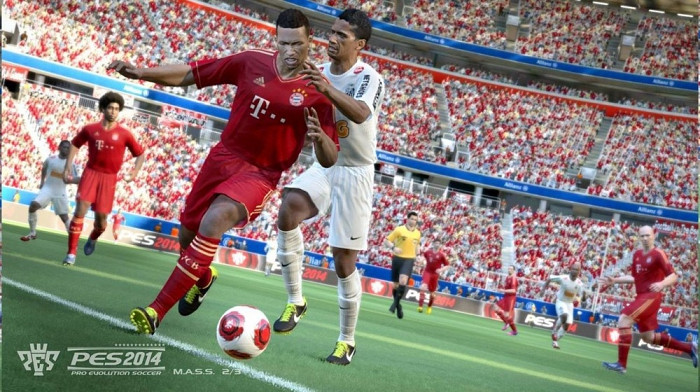 Скриншот из игры Pro Evolution Soccer 2014