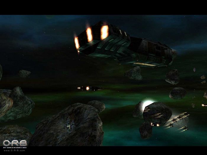 Скриншот из игры O.R.B: Off-World Resource Base