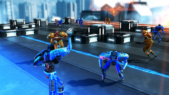 Скриншот из игры Frozen Endzone