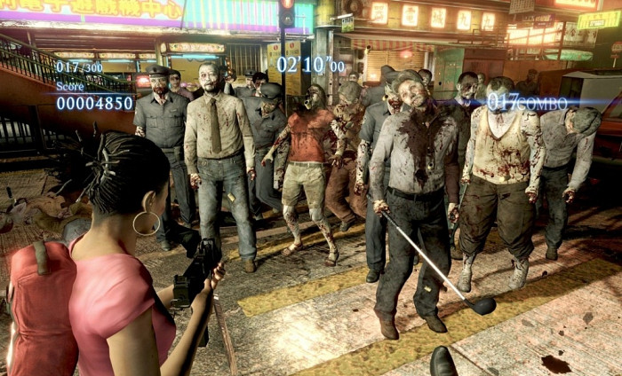 Скриншот из игры Resident Evil 6 x Left 4 Dead 2 Crossover Project