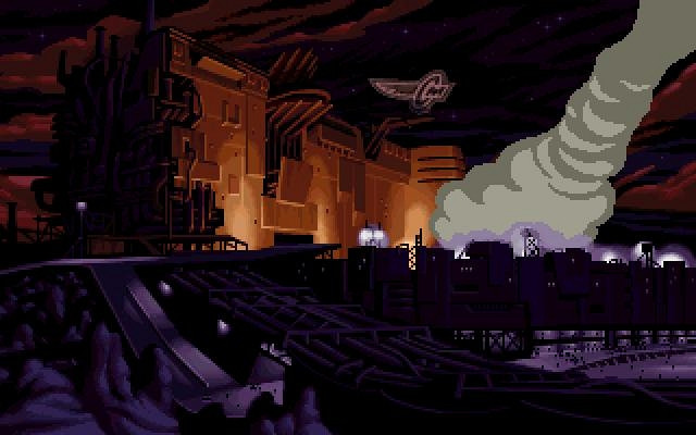 Скриншот из игры Full Throttle