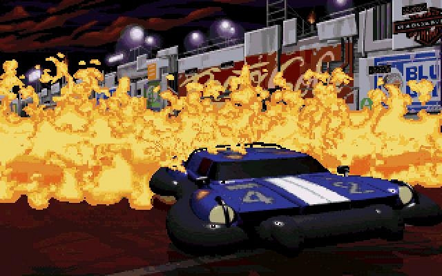 Скриншот из игры Full Throttle