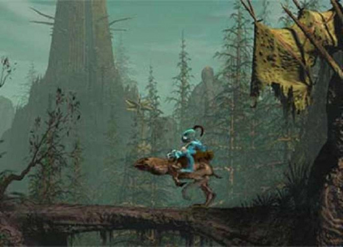 Скриншот из игры Oddworld: Abe's Oddysee