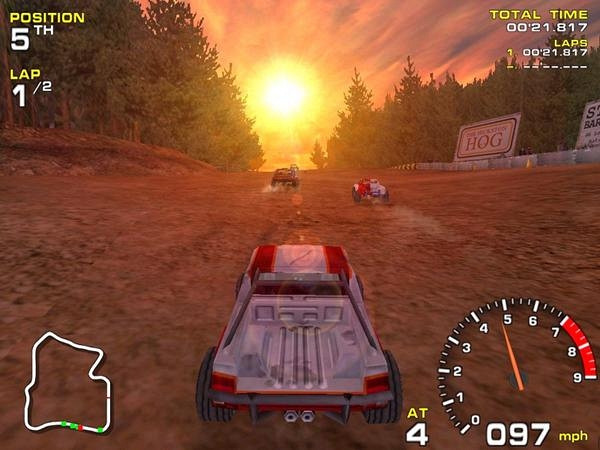 Скриншот из игры Off-Road Redneck Racing