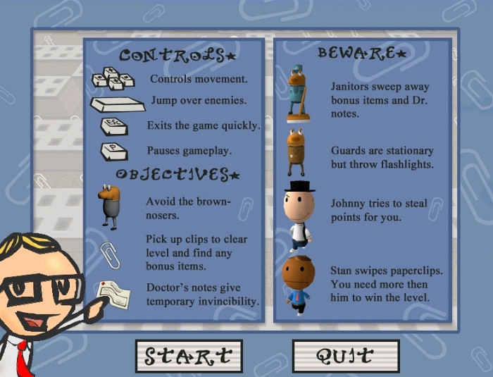 Скриншот из игры Office Purks