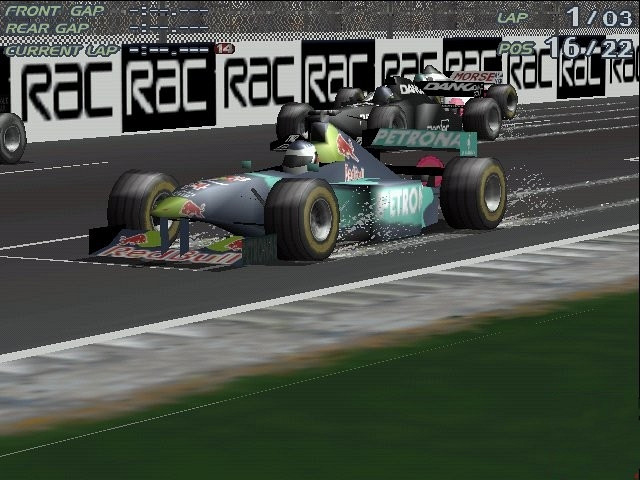 Скриншот из игры Official Formula 1 Racing