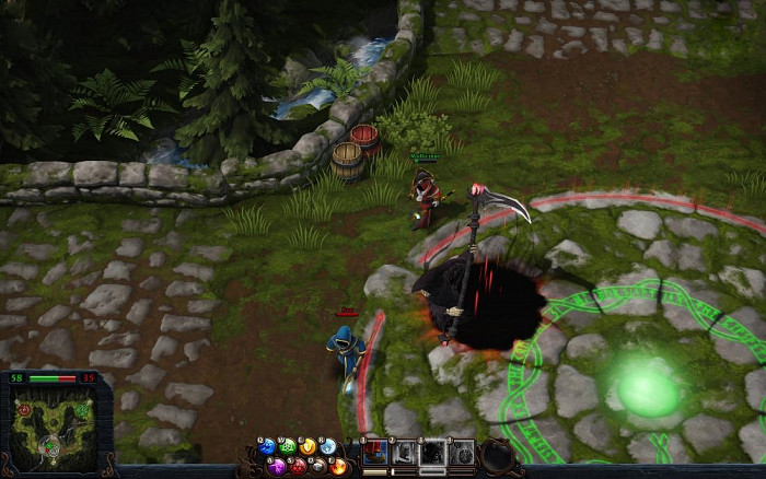 Скриншот из игры Magicka: Wizard Wars