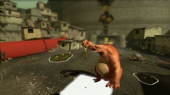 Скриншот из игры Papo & Yo