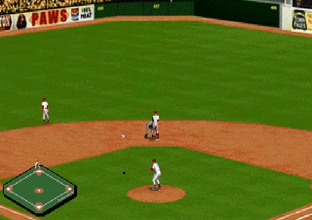 Скриншот из игры Old Time Baseball