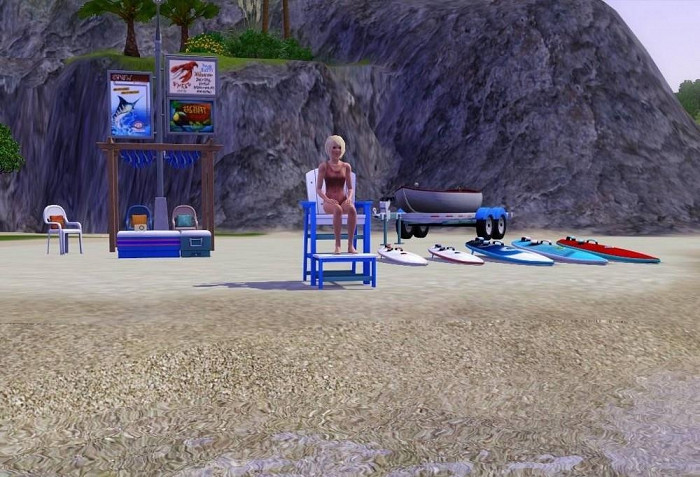 Скриншот из игры Sims 3: Island Paradise, The