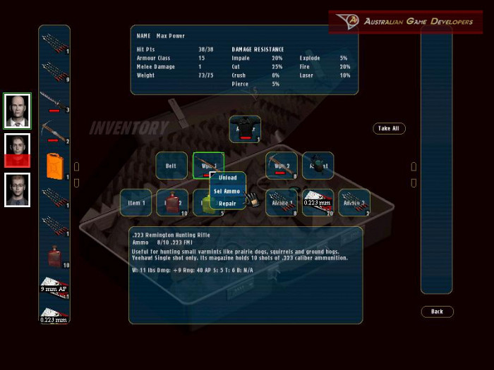 Скриншот из игры Omega Syndrome, The