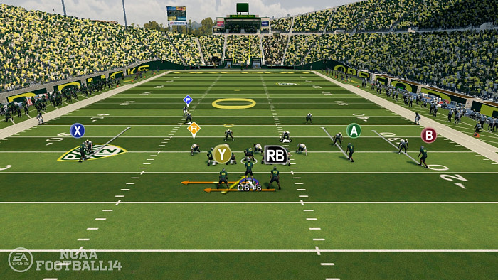 Скриншот из игры NCAA Football 14