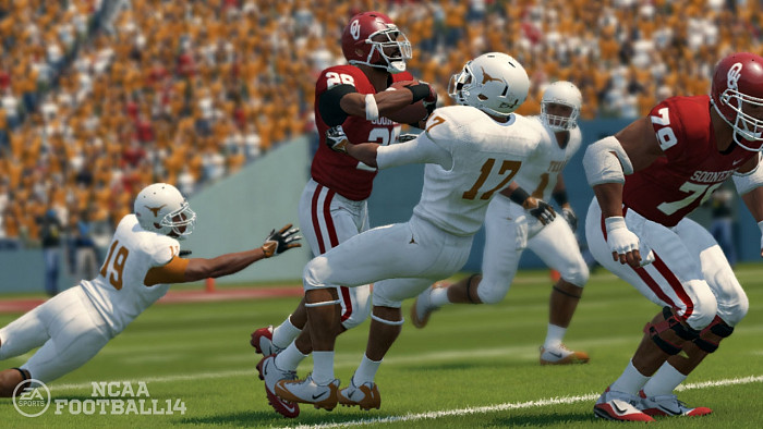 Скриншот из игры NCAA Football 14