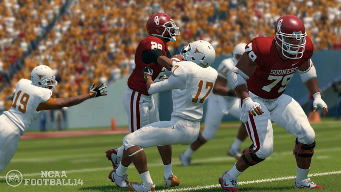 Скриншот из игры NCAA Football 14