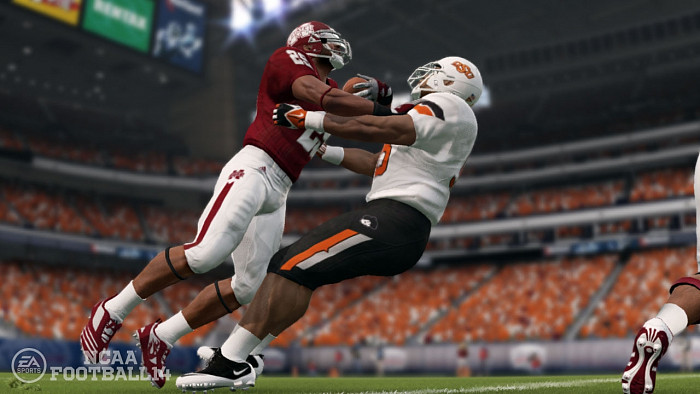 Скриншот из игры NCAA Football 14