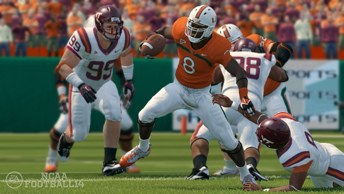 Скриншот из игры NCAA Football 14