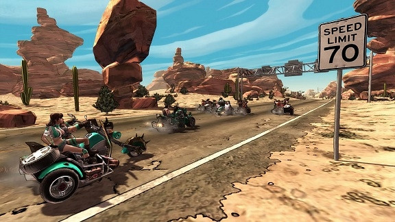Скриншот из игры Ride to Hell: Route 666