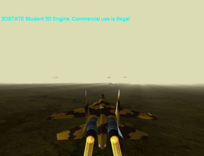 Скриншот из игры One Against 100 Planes