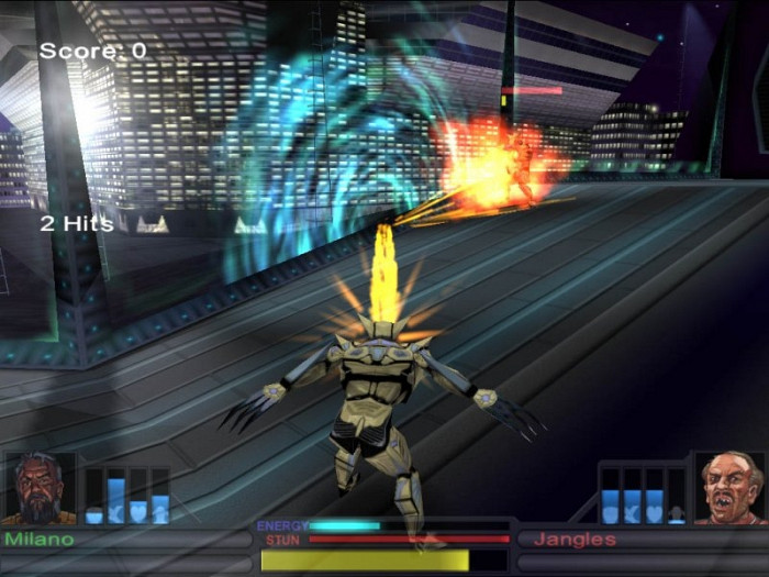 Скриншот из игры One Must Fall: Battlegrounds