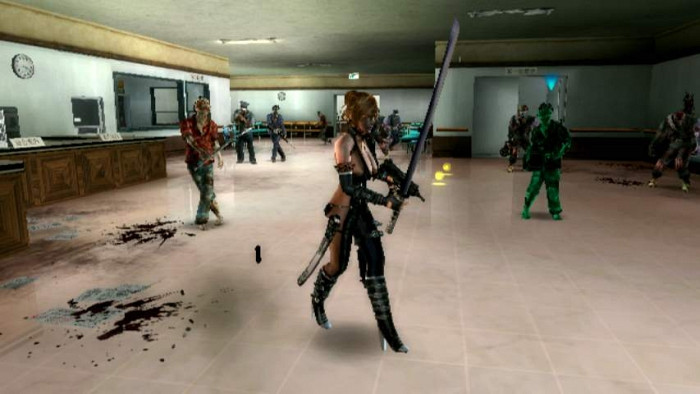 Скриншот из игры OneChanbara: Bikini Zombie Slayers