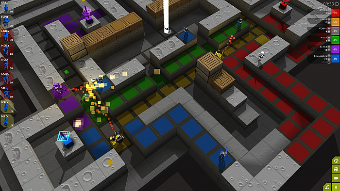 Скриншот из игры Cubemen 2